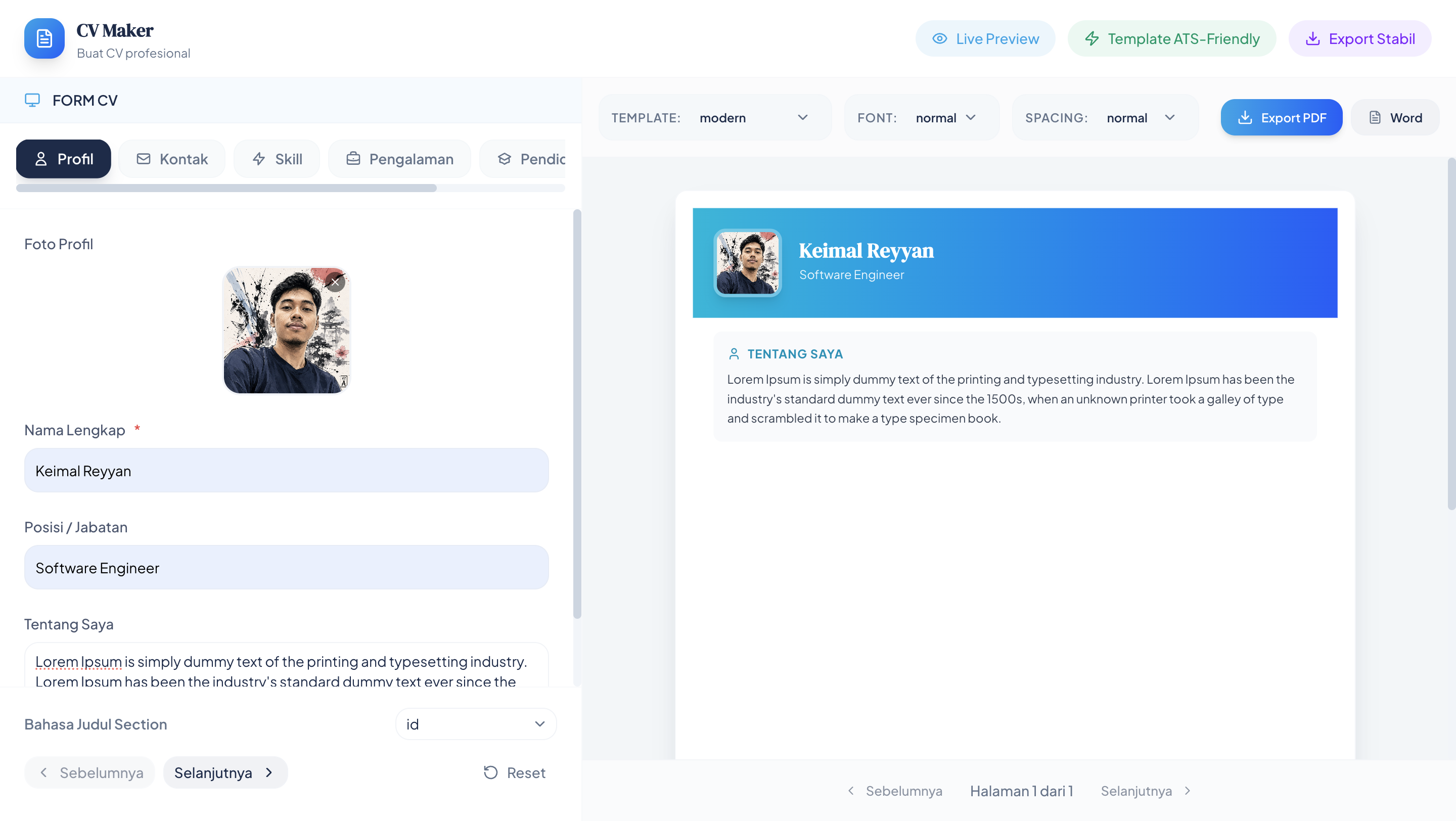 CV Maker-image